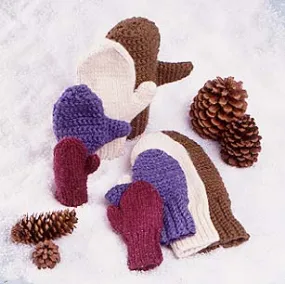 2 Needle Mittens Pattern (Knit) - Version 1