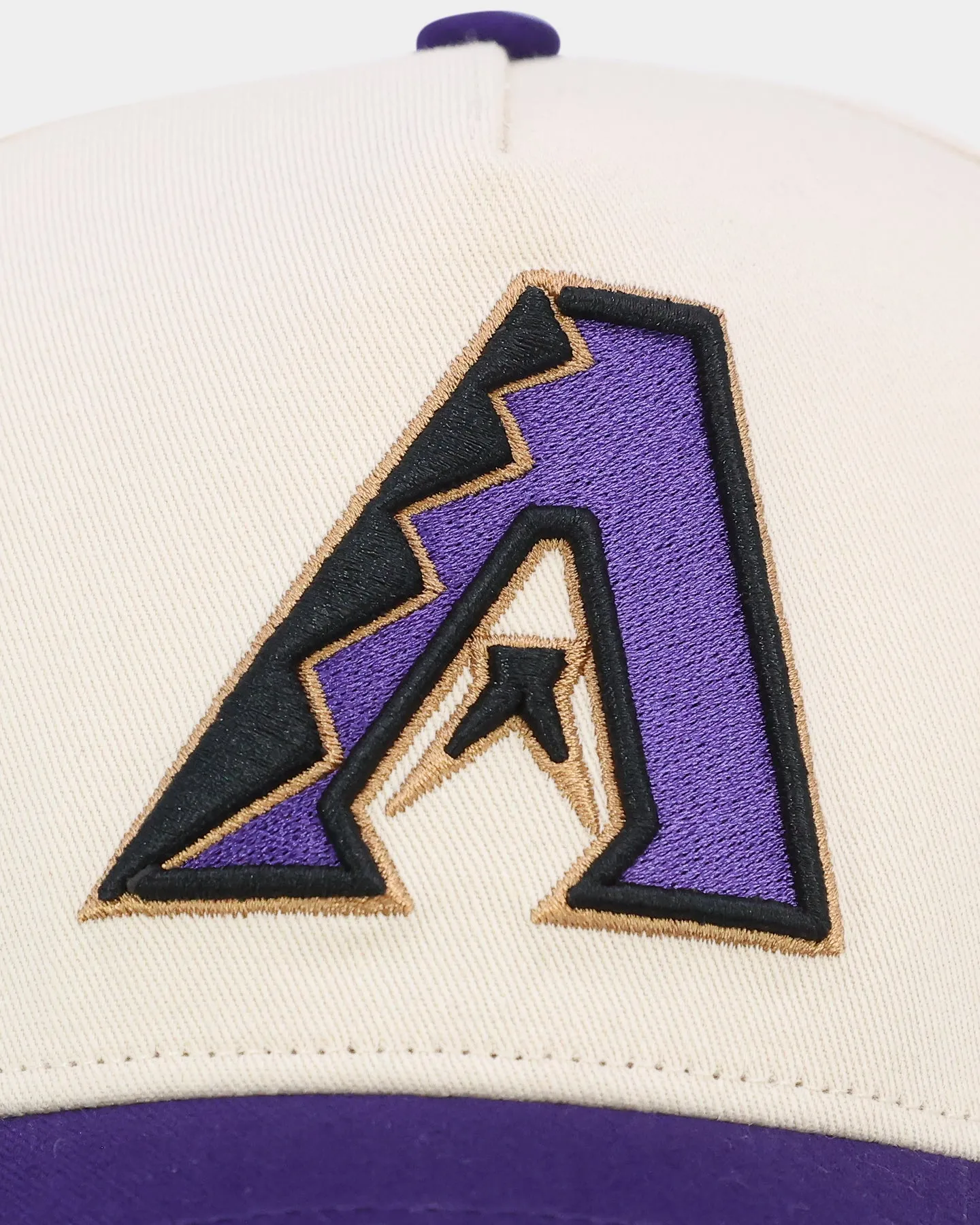 47 Brand Arizona Diamondbacks '47 MVP DT Snapback Natural/Purple