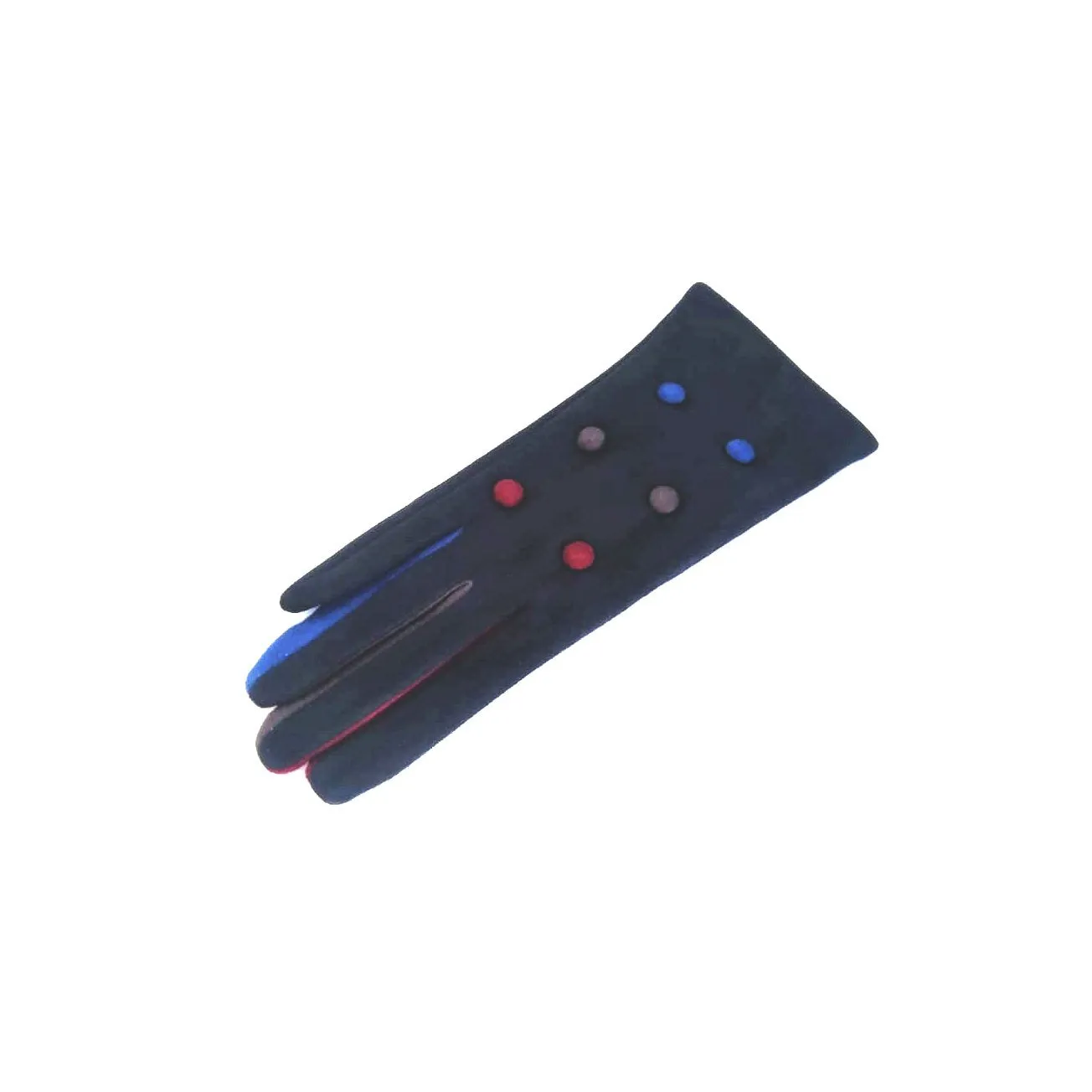 Babs Suede Feel 6 Button Glove - G07