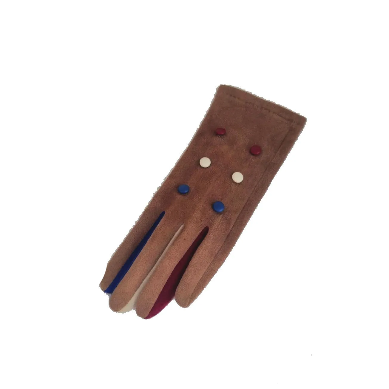 Babs Suede Feel 6 Button Glove - G07