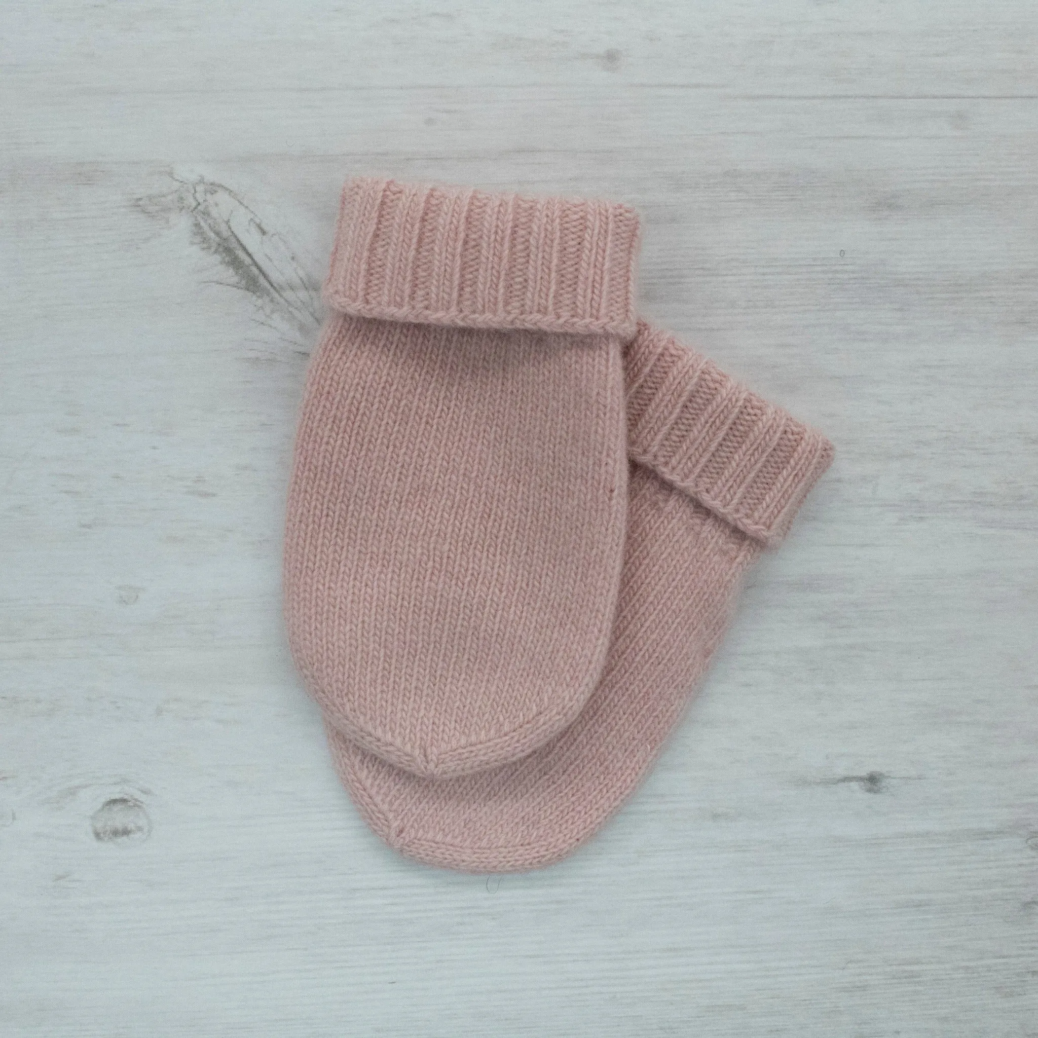 BABY CASHMERE MITTENS