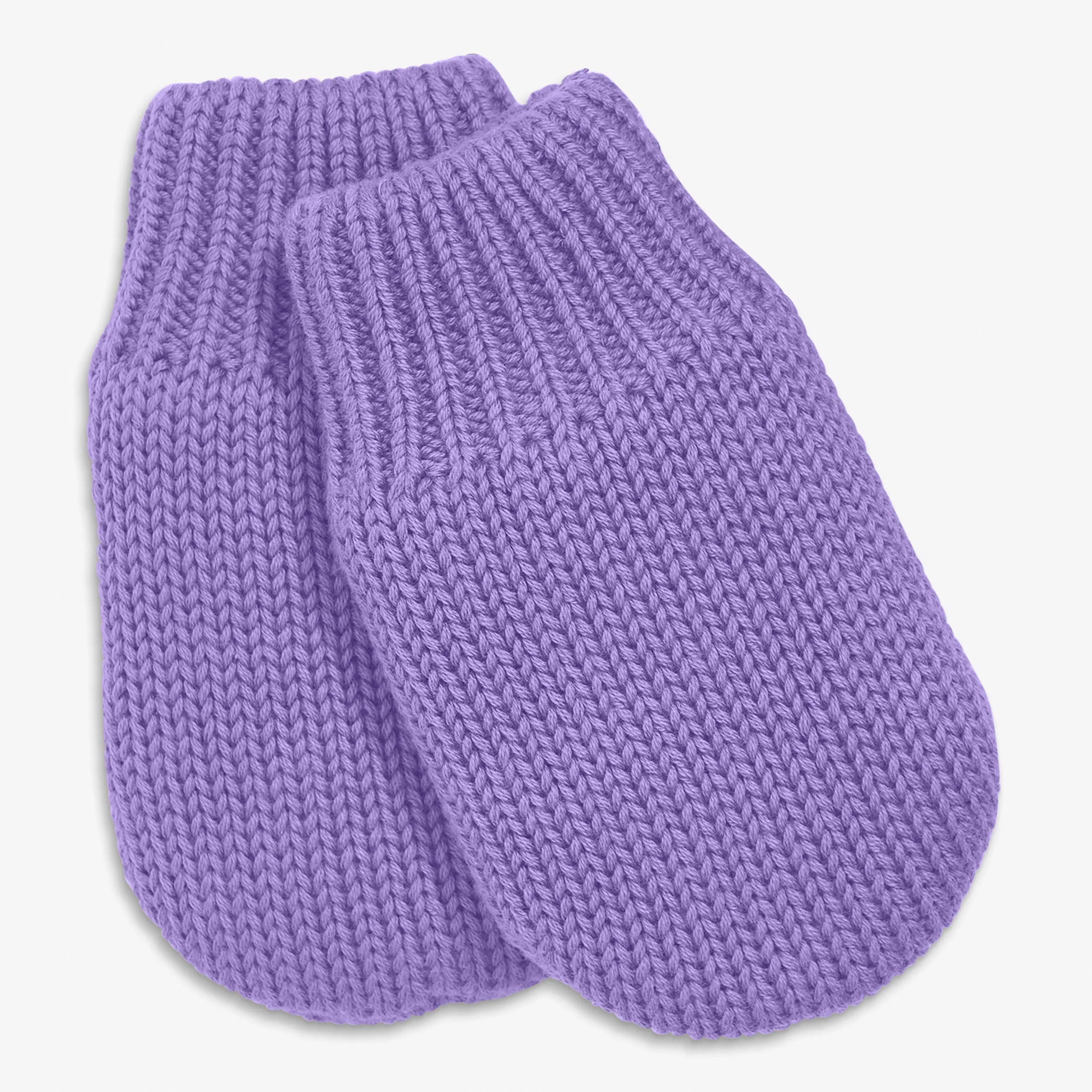 Baby knit mittens