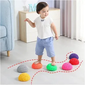 Balance Stepping Stones for Kids, Balance Pods - Half Dome Stepping Stones for Kids Adults Exercise, 1PCS (Color : Orange, Size : 1PCS)