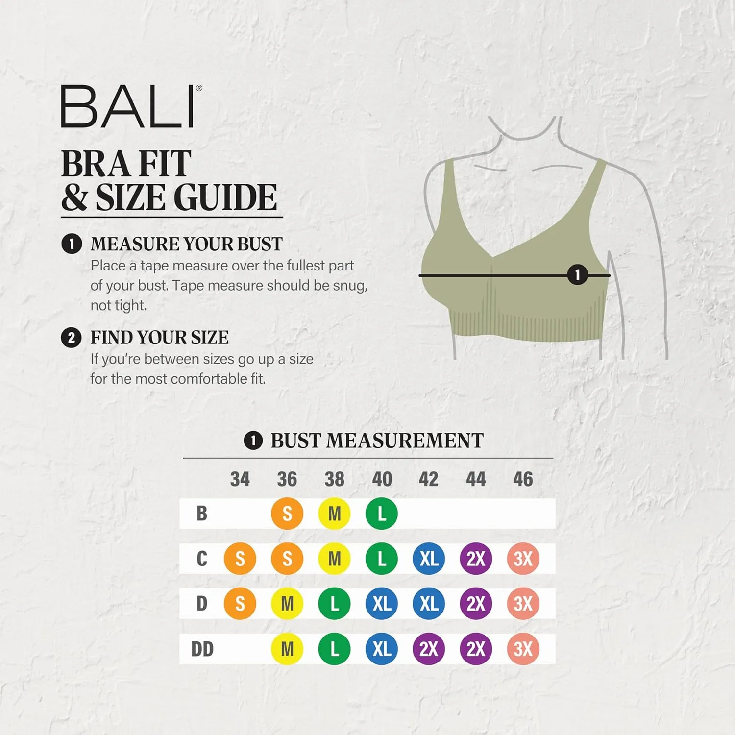Bali Women's Breathe, Cotton Modal Wireless Bra, Lightweight Breathable Pullover Bralette, Convertible Straps