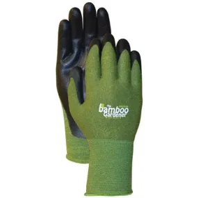 Bamboo Nitrile Lg Green Glove