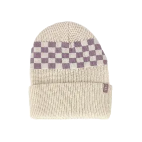 Beanie - Check It Natural Twilight