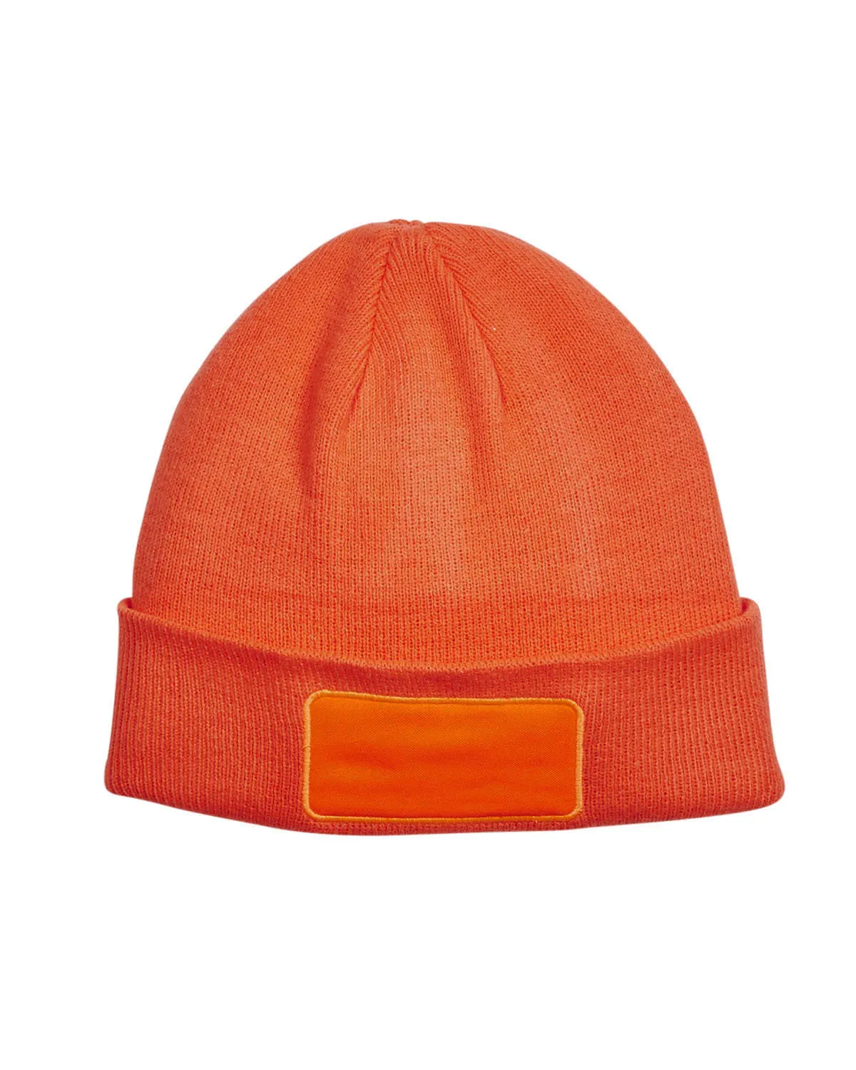 Big Accessories BA527 Patch Beanie, Knit Cap