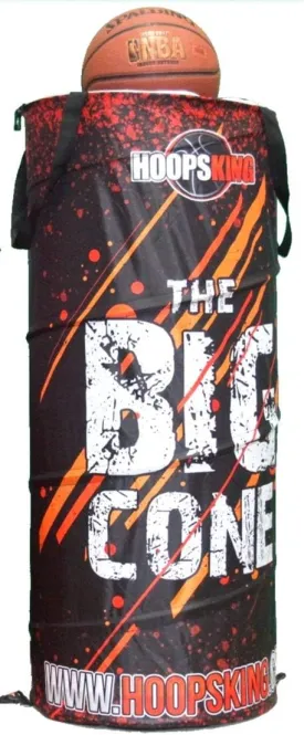 Big Cone Sports Training Cone for Basketball, Soccer, Football, & Lacrosse