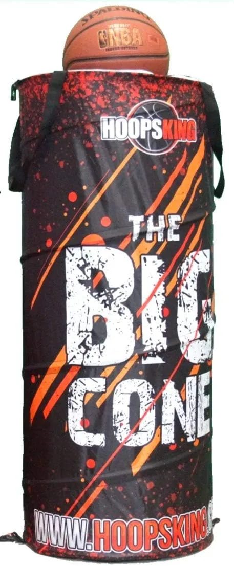 Big Cone Sports Training Cone for Basketball, Soccer, Football, & Lacrosse