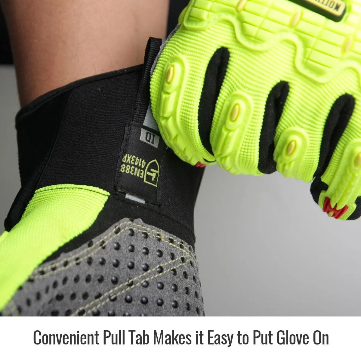 Black Stallion ToolHandz MAX High Abrasion-Resistant Mechanics Glove - GX2025-YB