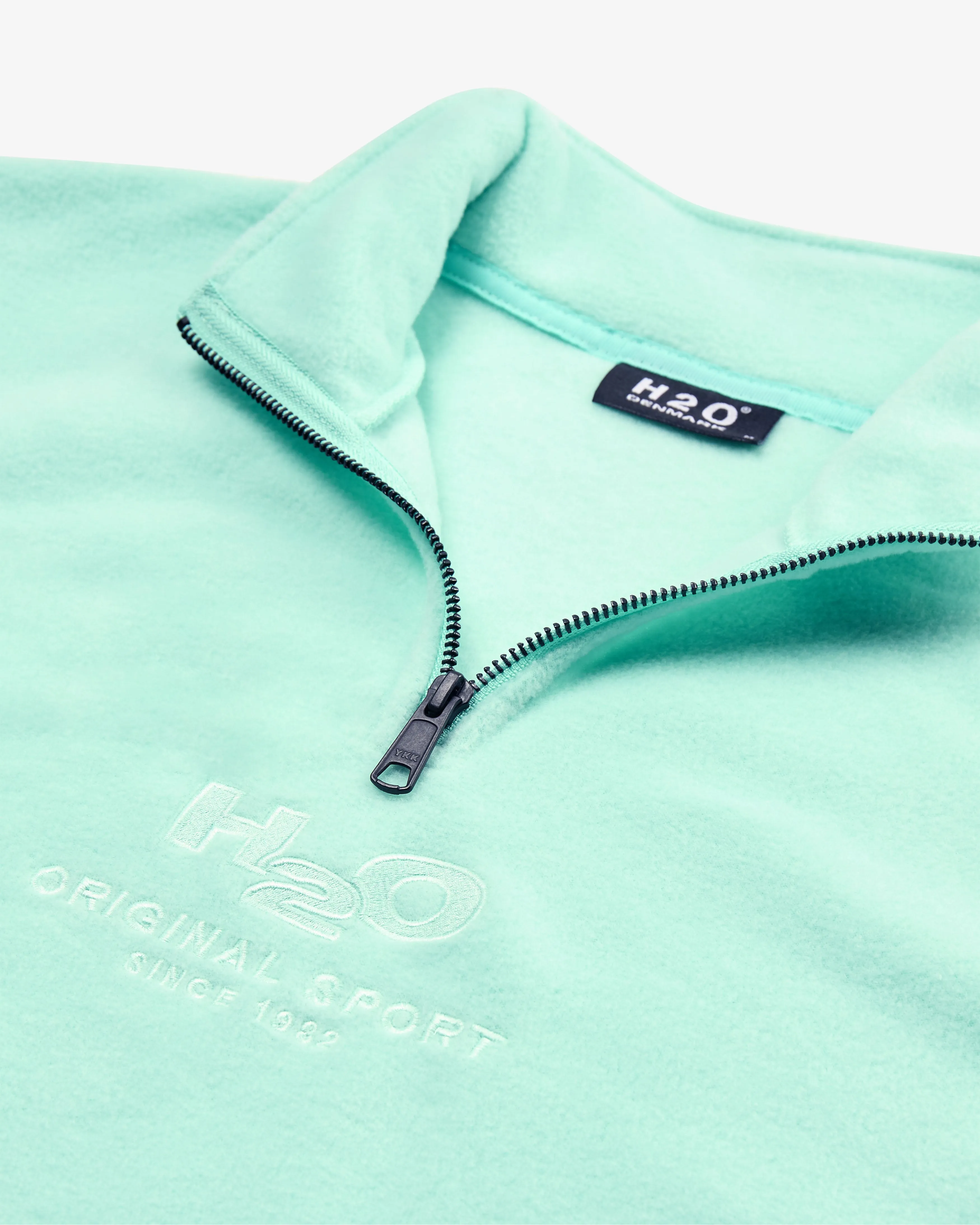 Blåvand 1/2 Zip Fleece - Pastel Green