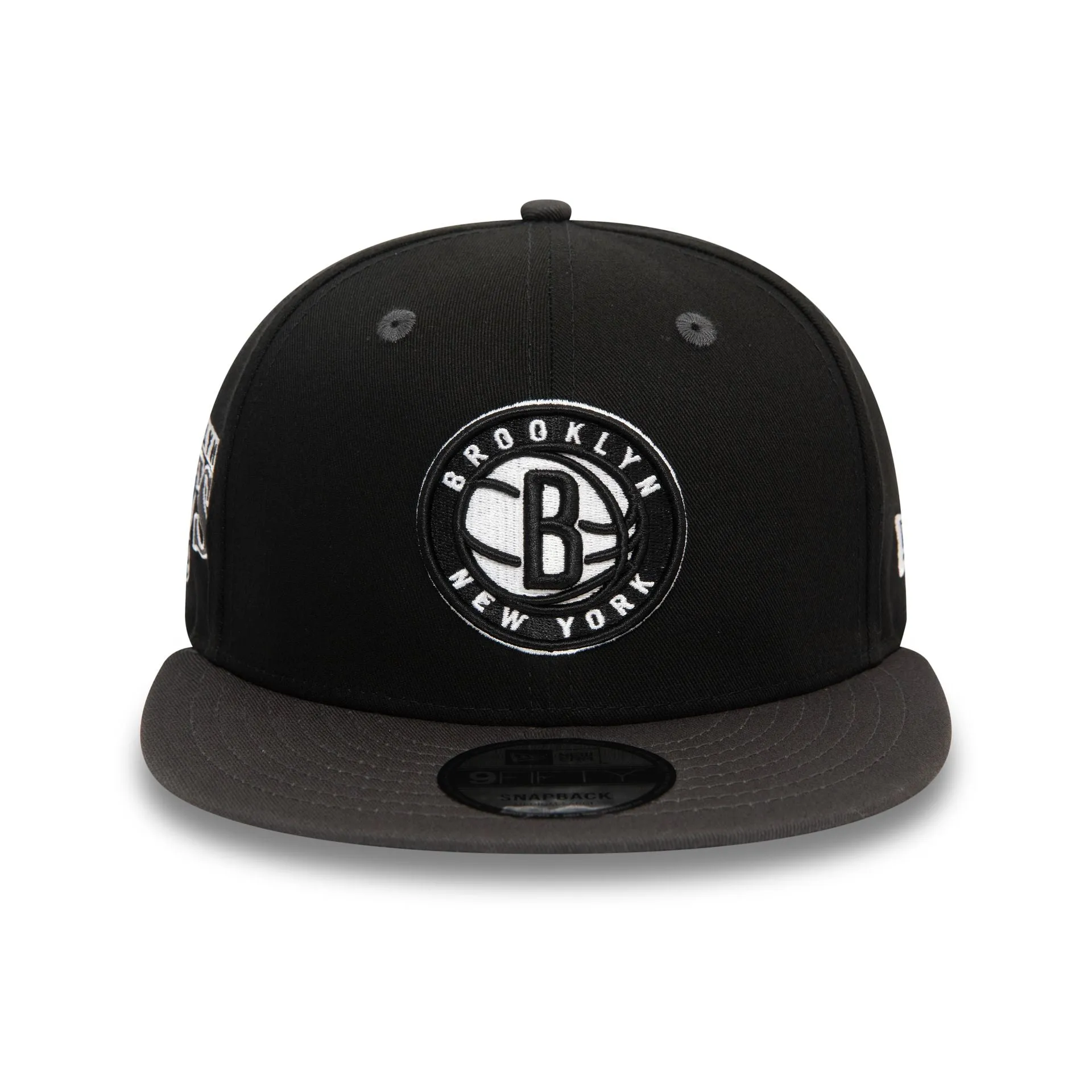 Brooklyn Nets NBA Team Colour Black 9FIFTY Snapback Cap