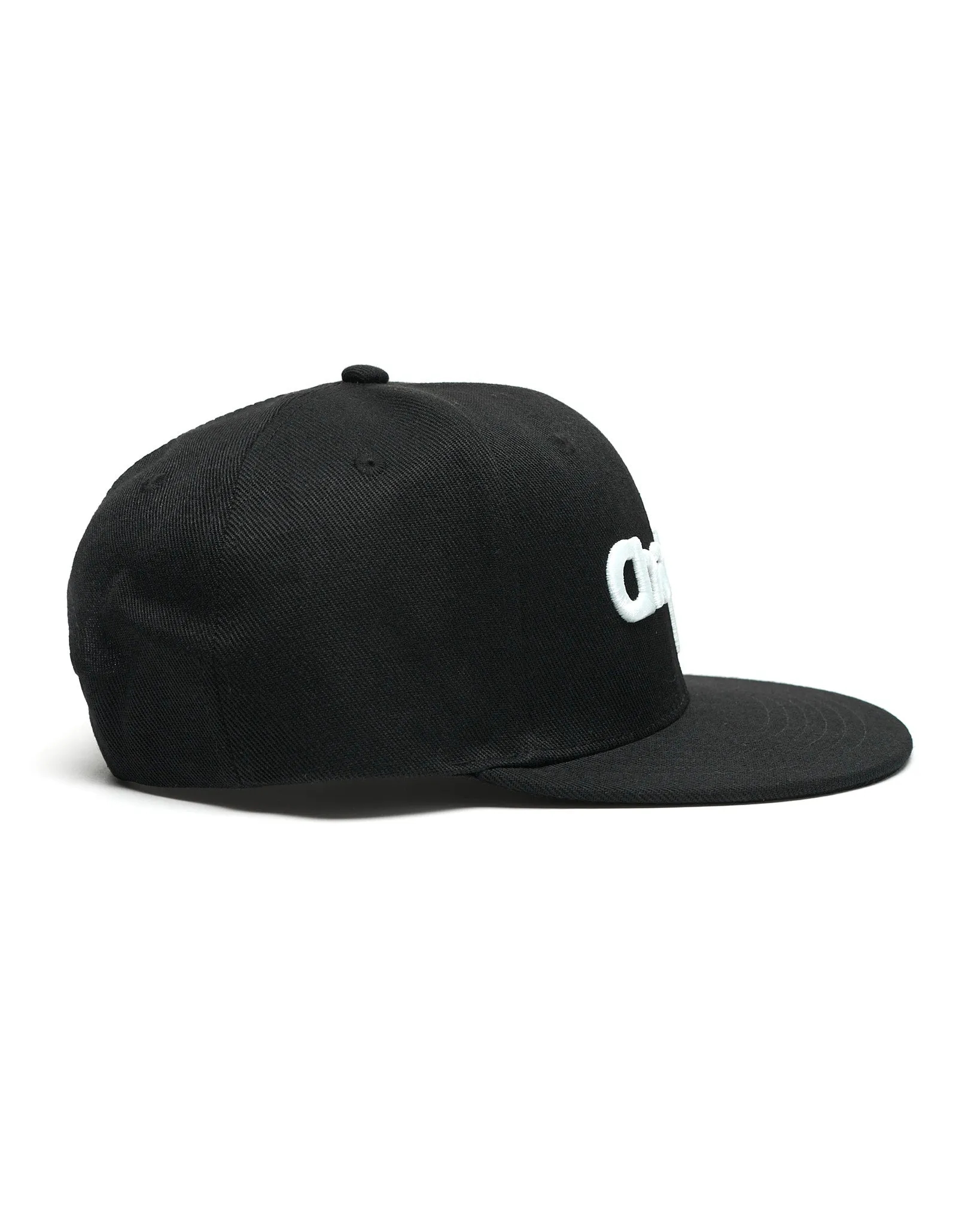 Chalk Line Black & White Snapback Hat