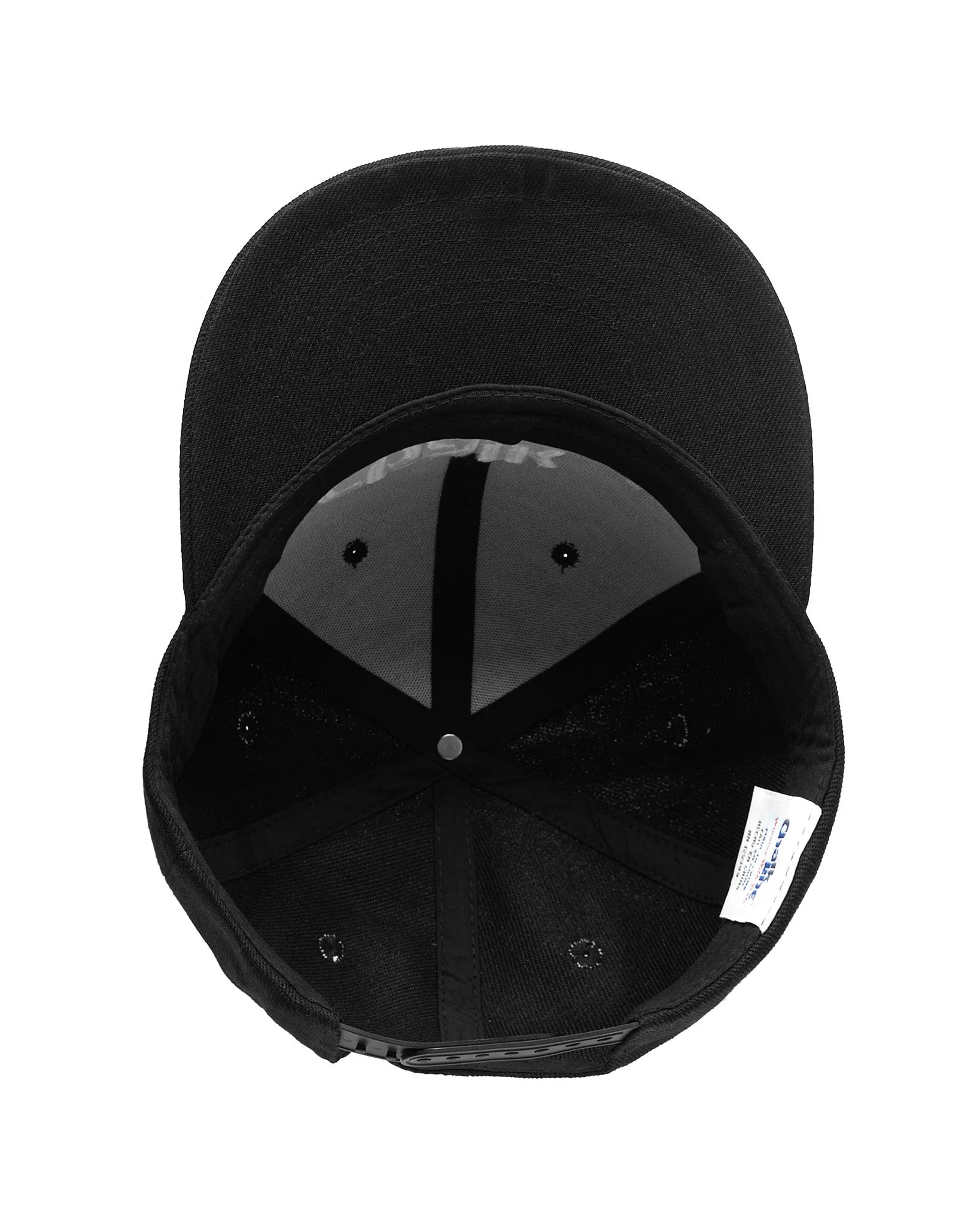 Chalk Line Black & White Snapback Hat