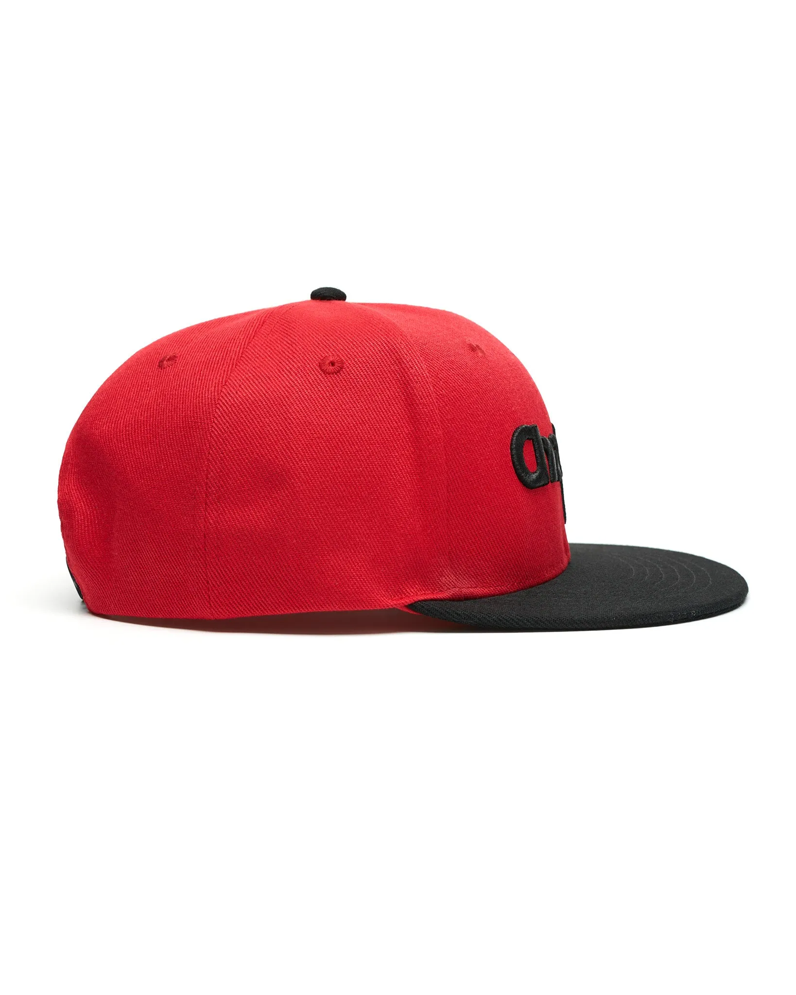 Chalk Line Red & Black Snapback Hat