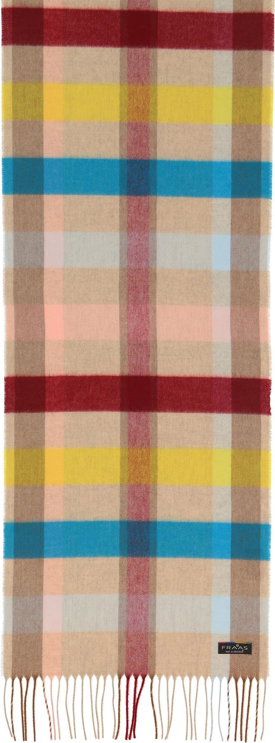 Check Plaid Cashmink Scarf