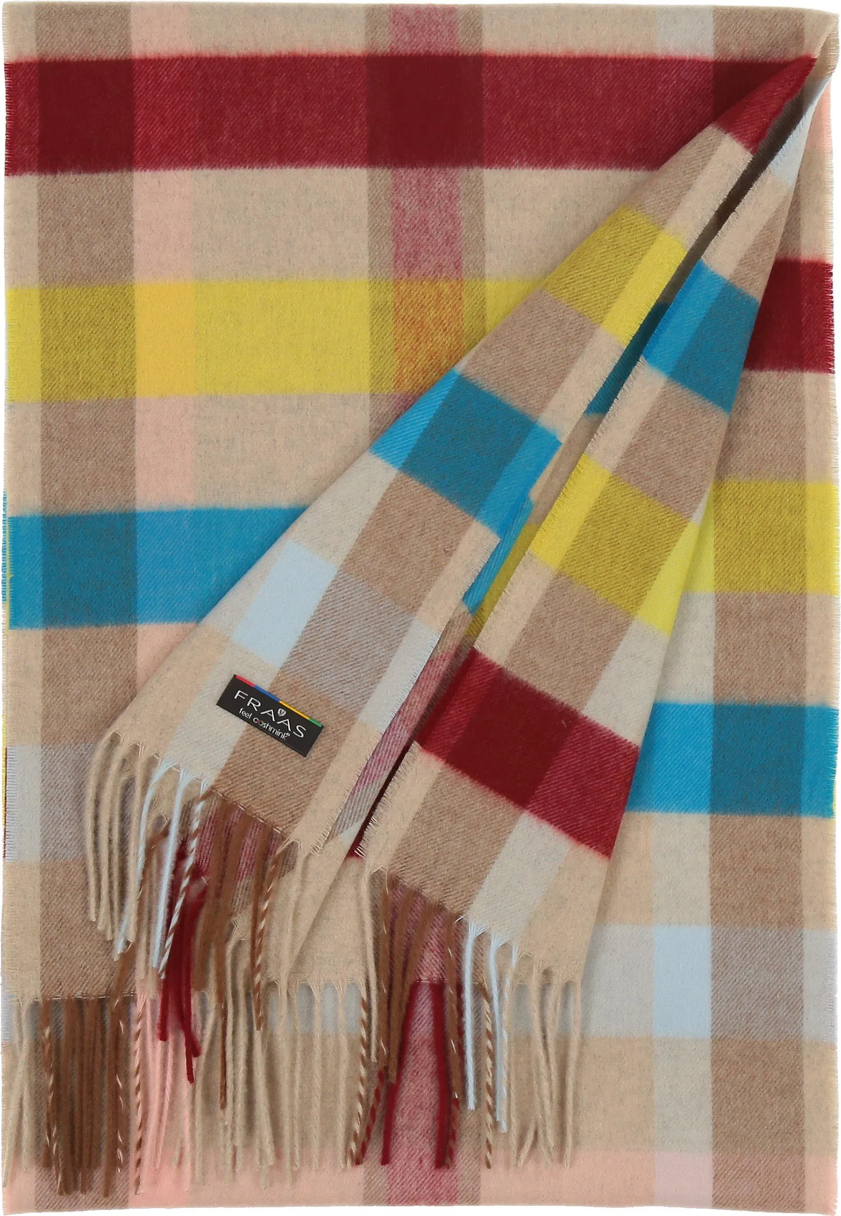 Check Plaid Cashmink Scarf