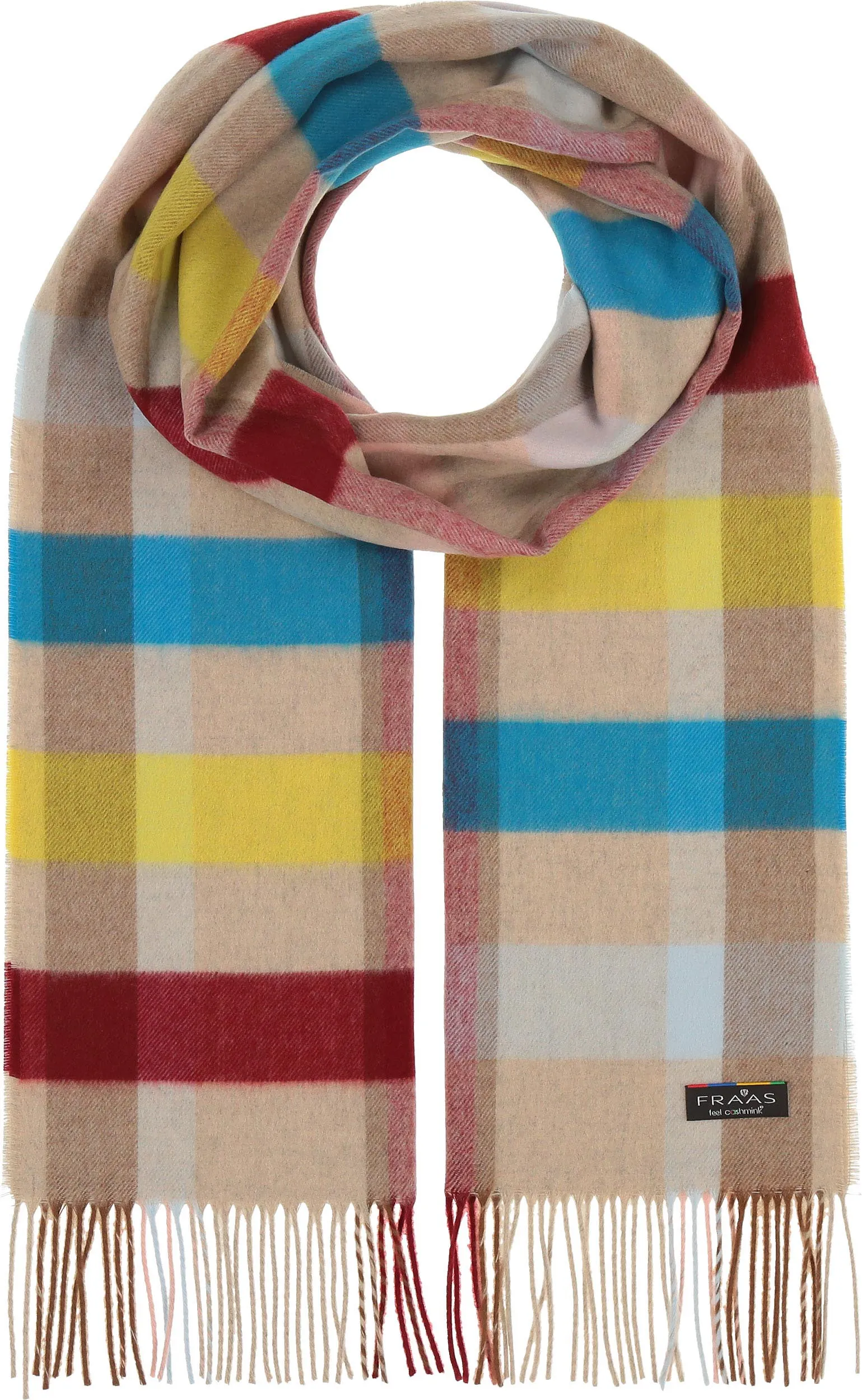 Check Plaid Cashmink Scarf