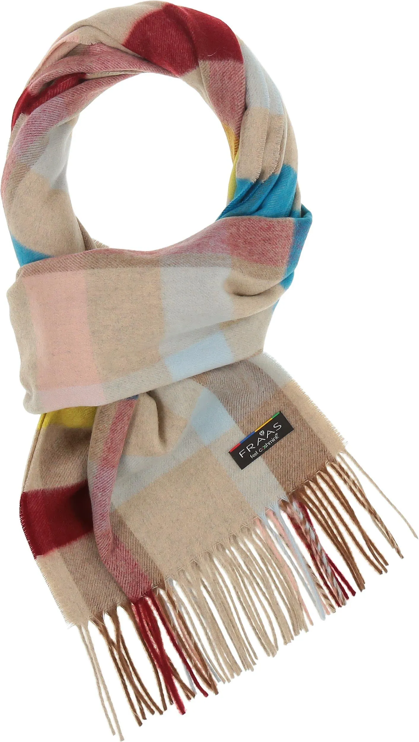 Check Plaid Cashmink Scarf