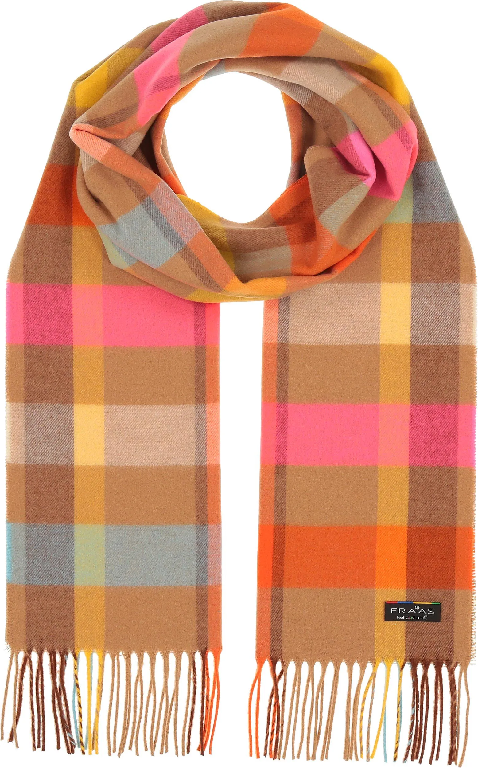 Check Plaid Cashmink Scarf