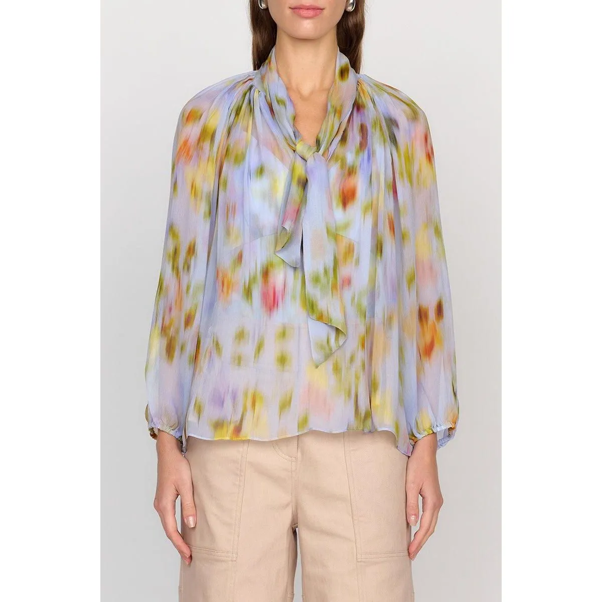 Christy Lynn Teagan Blouse Rainflower
