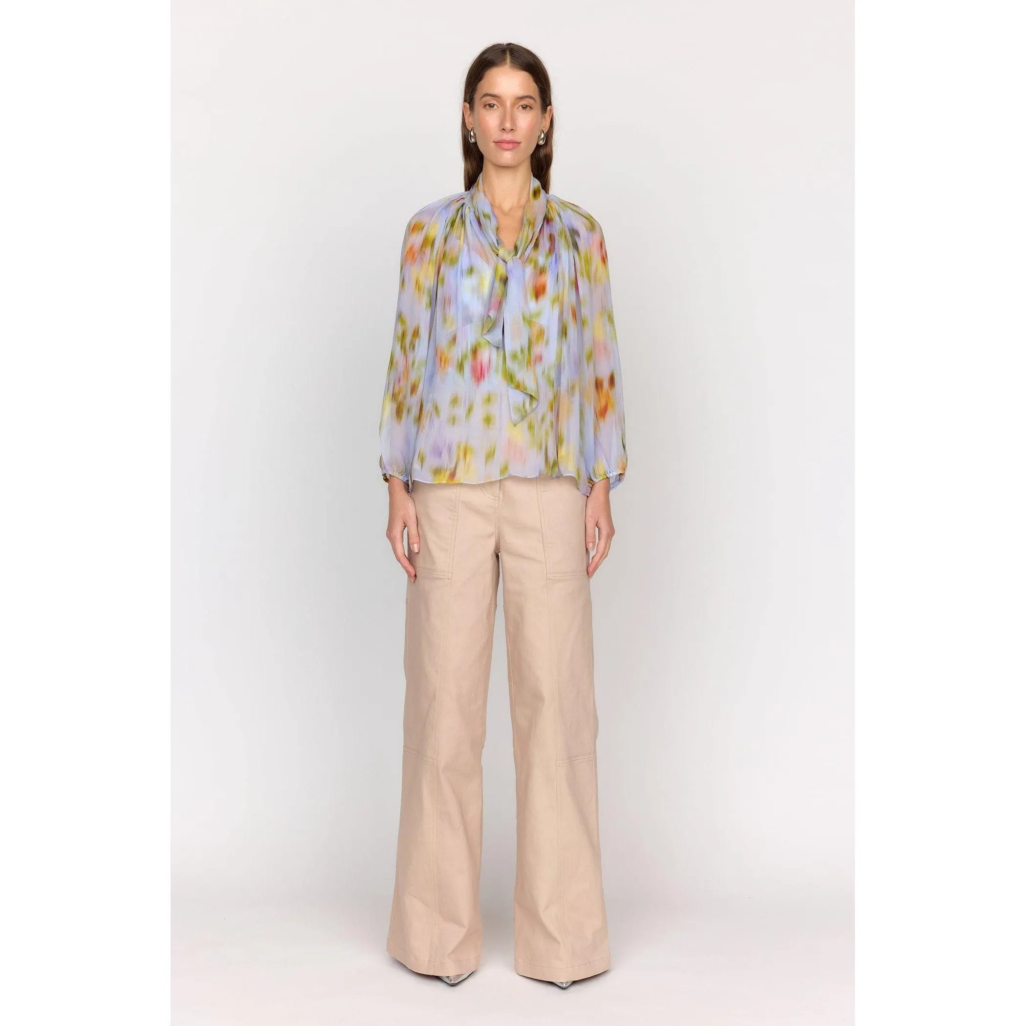 Christy Lynn Teagan Blouse Rainflower