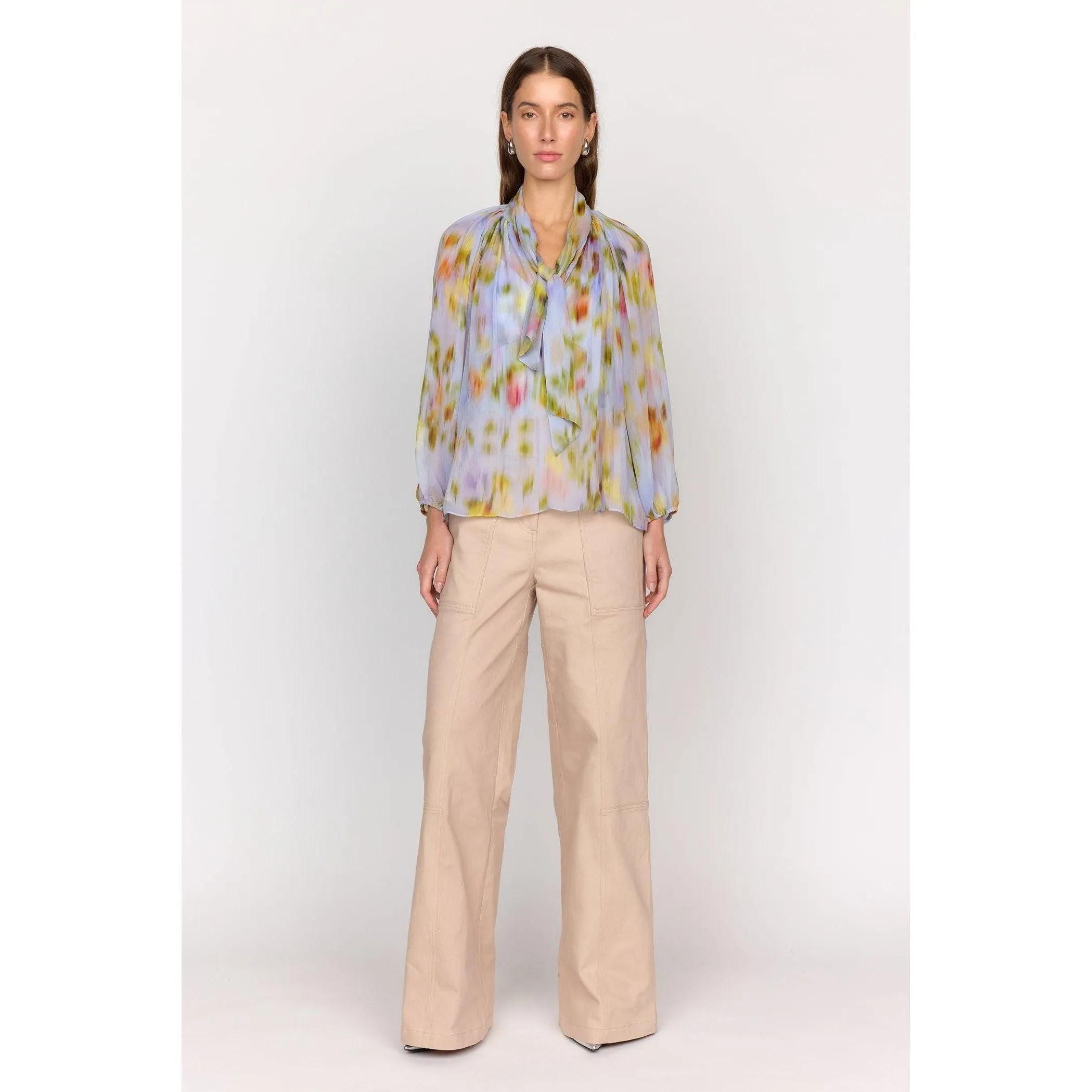 Christy Lynn Teagan Blouse Rainflower