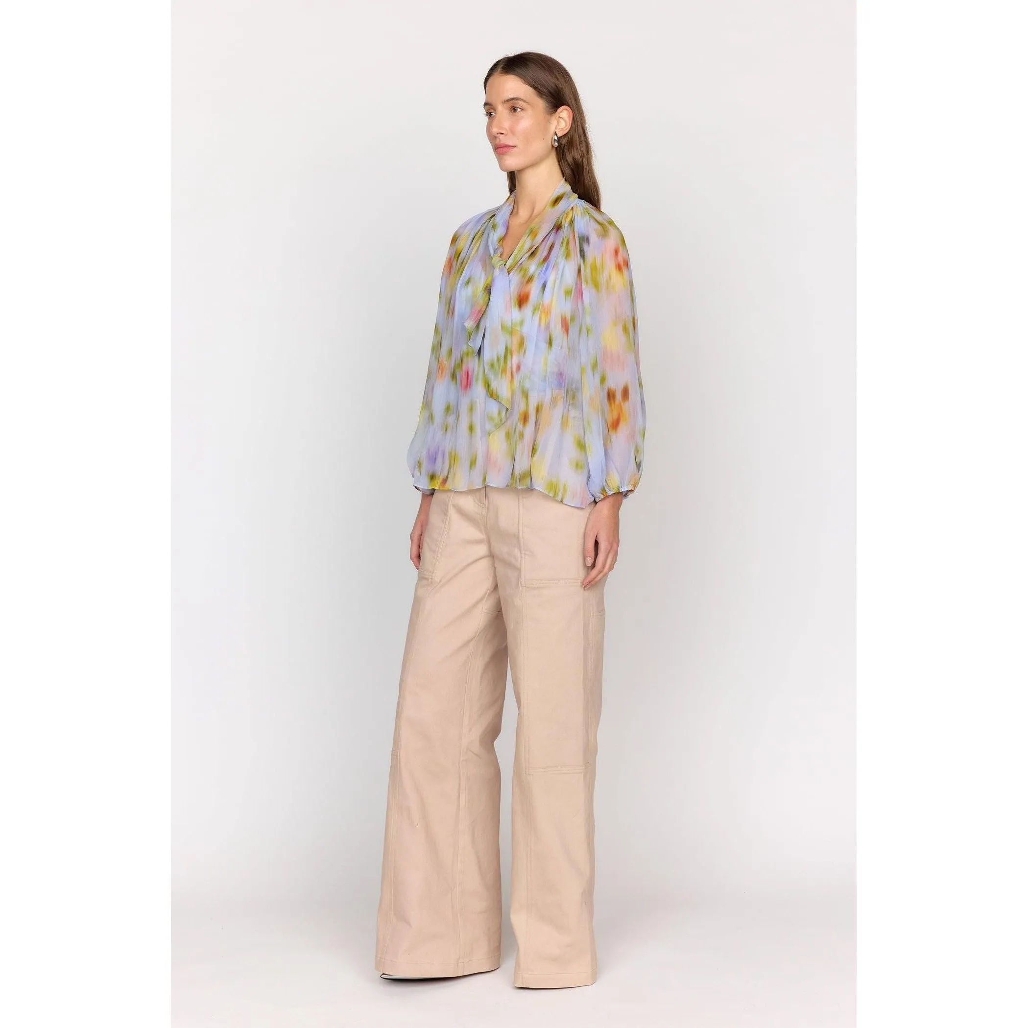 Christy Lynn Teagan Blouse Rainflower
