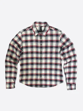 CHROME HEARTS PLAID WORK FLANNEL