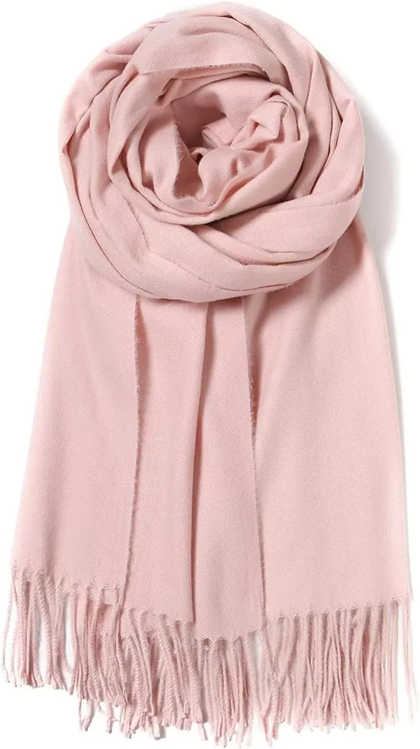 Cindy & Wendy Women's Pashmina Shawl Wrap for Evening Dress Bridesmaid Wedding Bridal Winter Warm Large Soft scarf