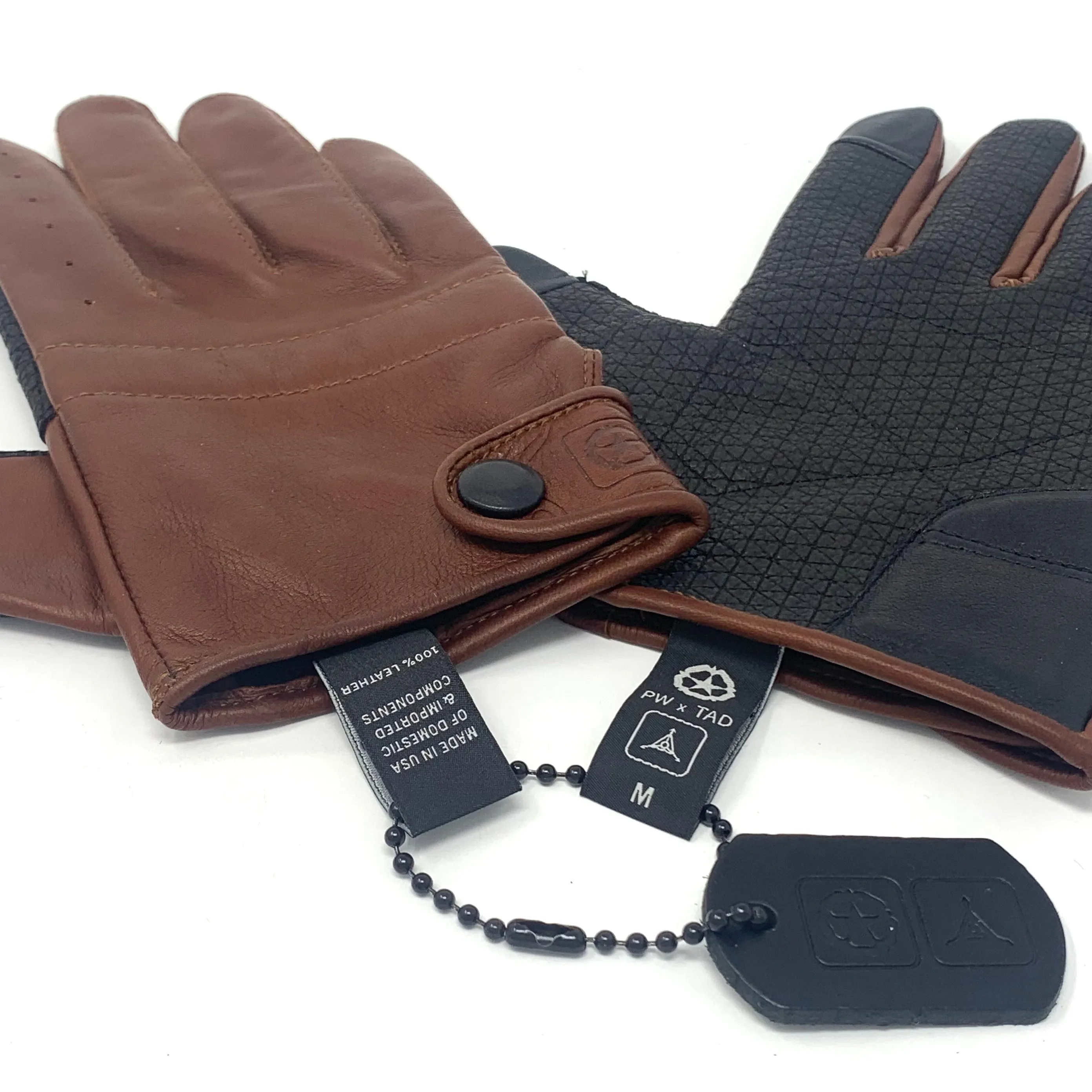 Cortex Gloves - TAD Collaboration, Chestnut and Black with Enhanced Features