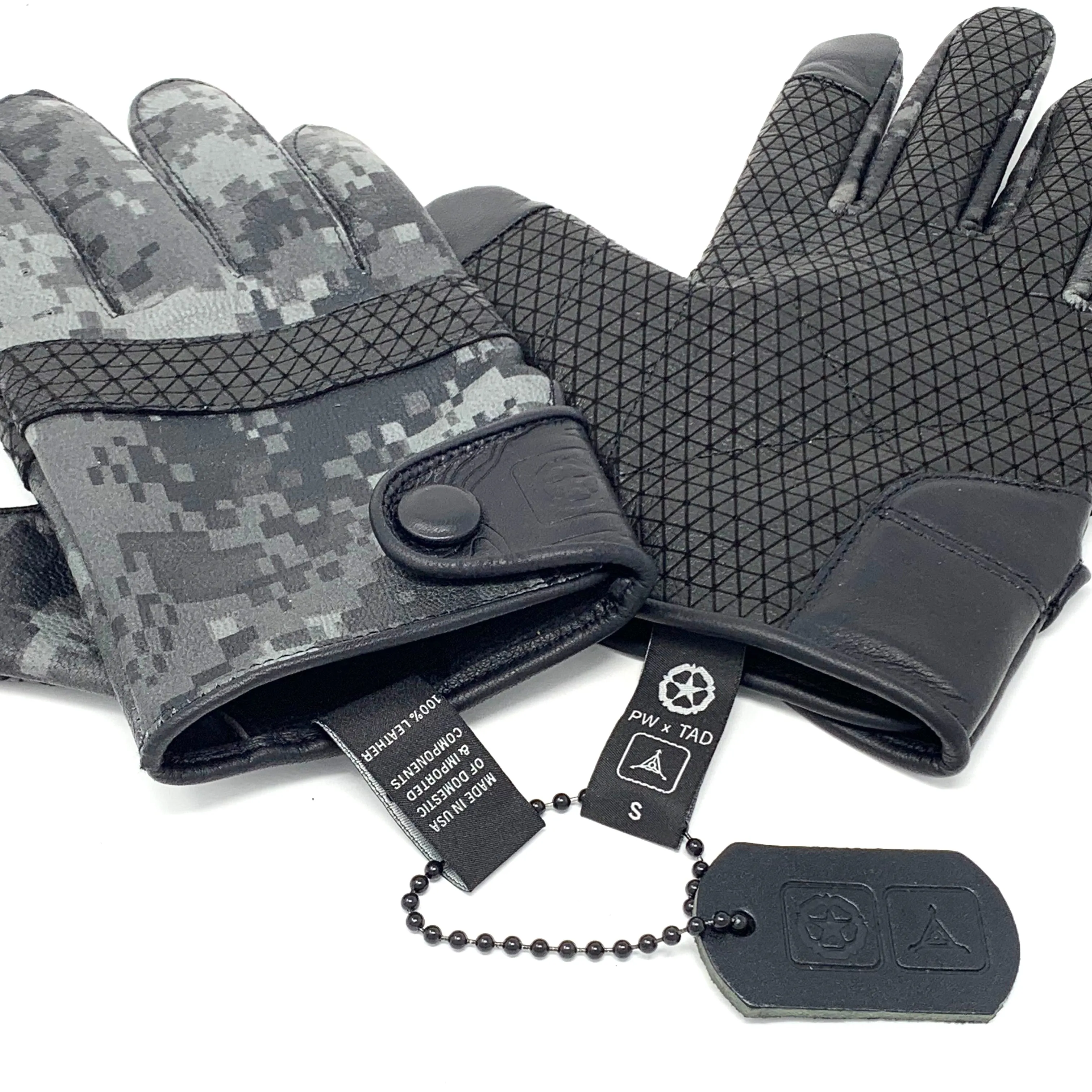 Cortex Collaboration Gloves - Tactical Gray Digital Camouflage Design by TAD