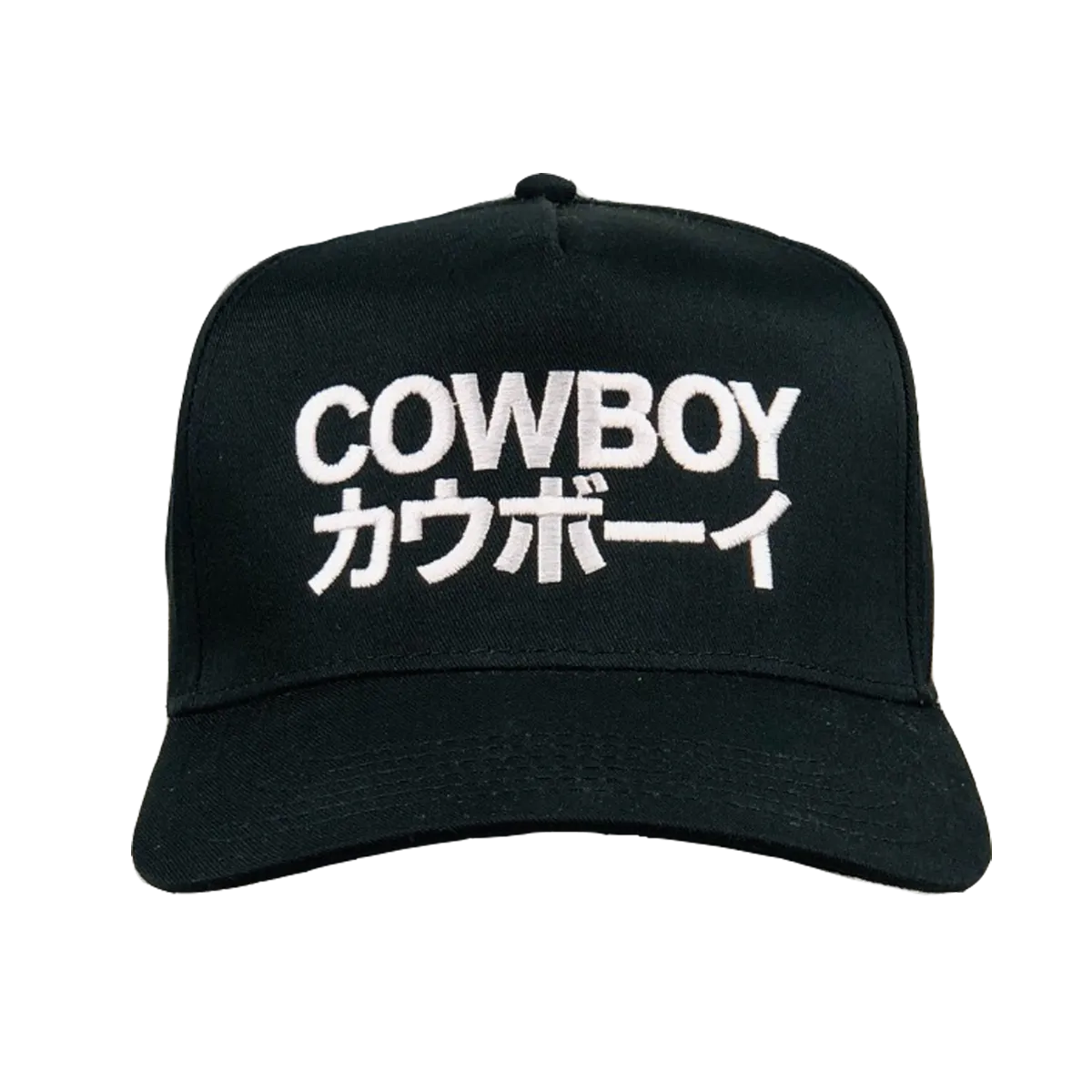 Cowboy Hat Japan Black Snapback Cap