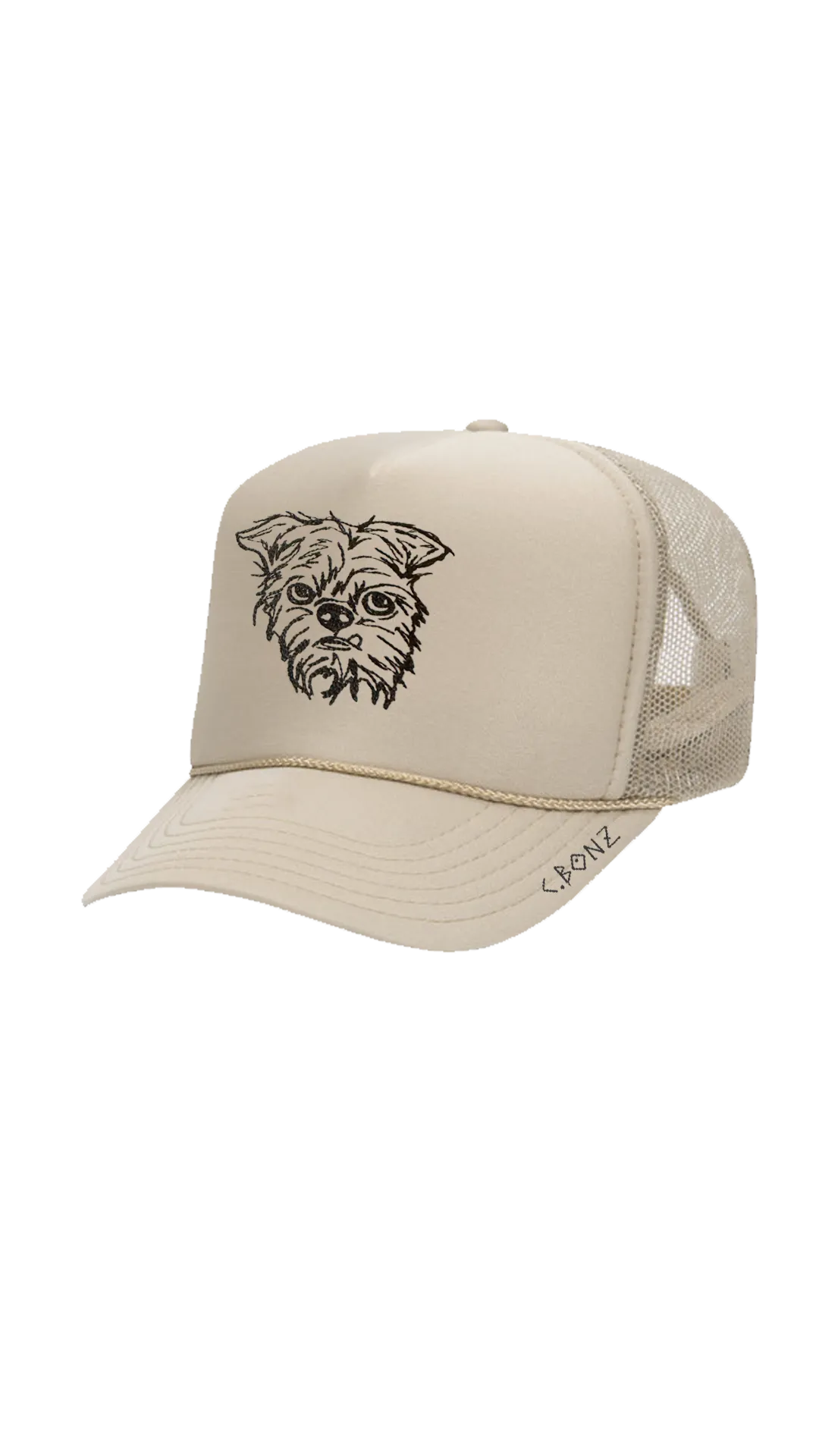 Custom Pet Portrait Trucker Hat