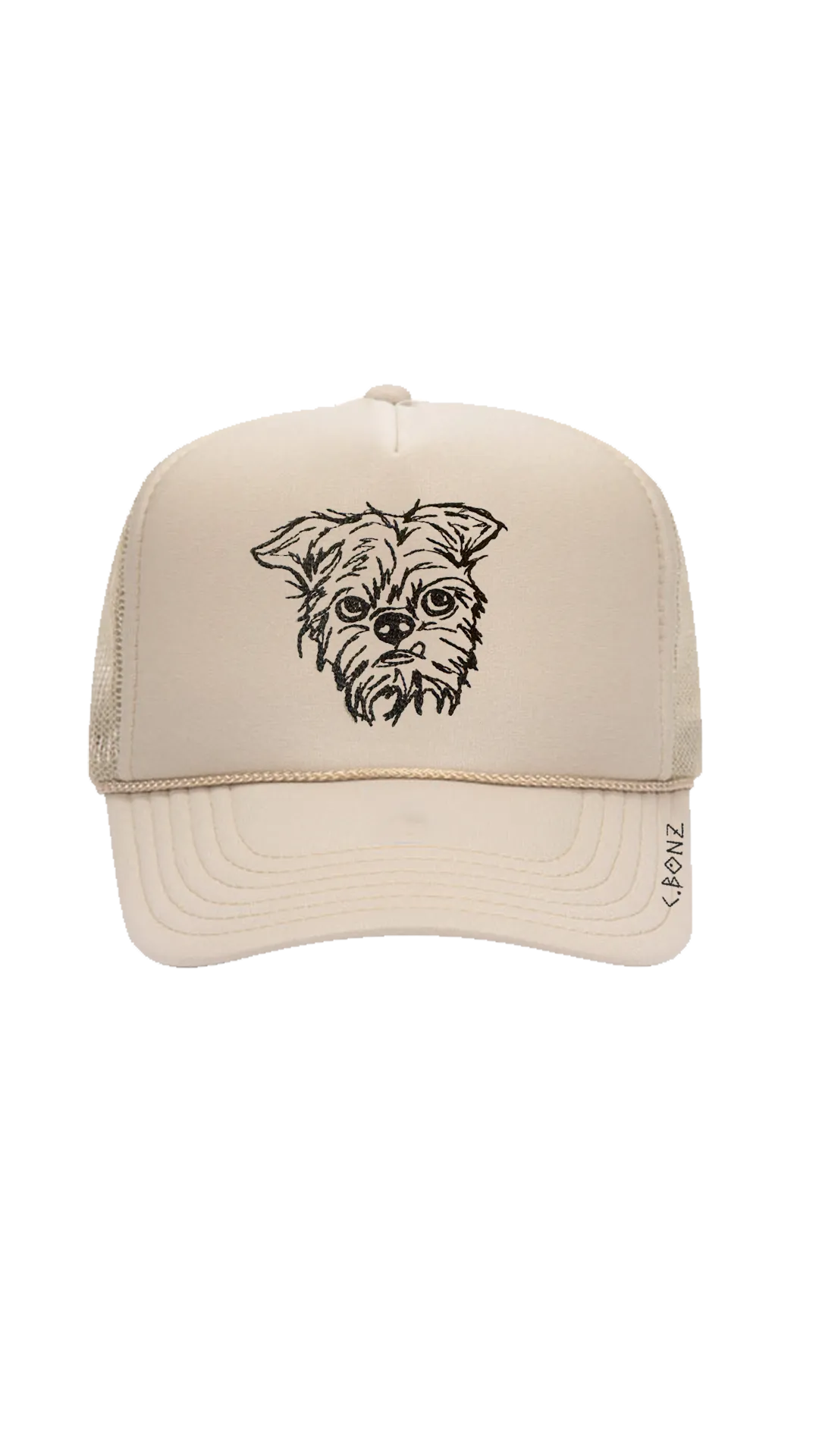 Custom Pet Portrait Trucker Hat