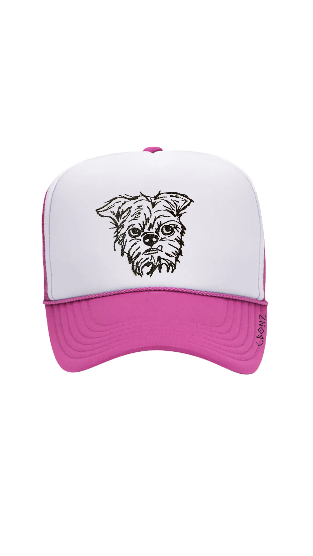 Custom Pet Portrait Trucker Hat