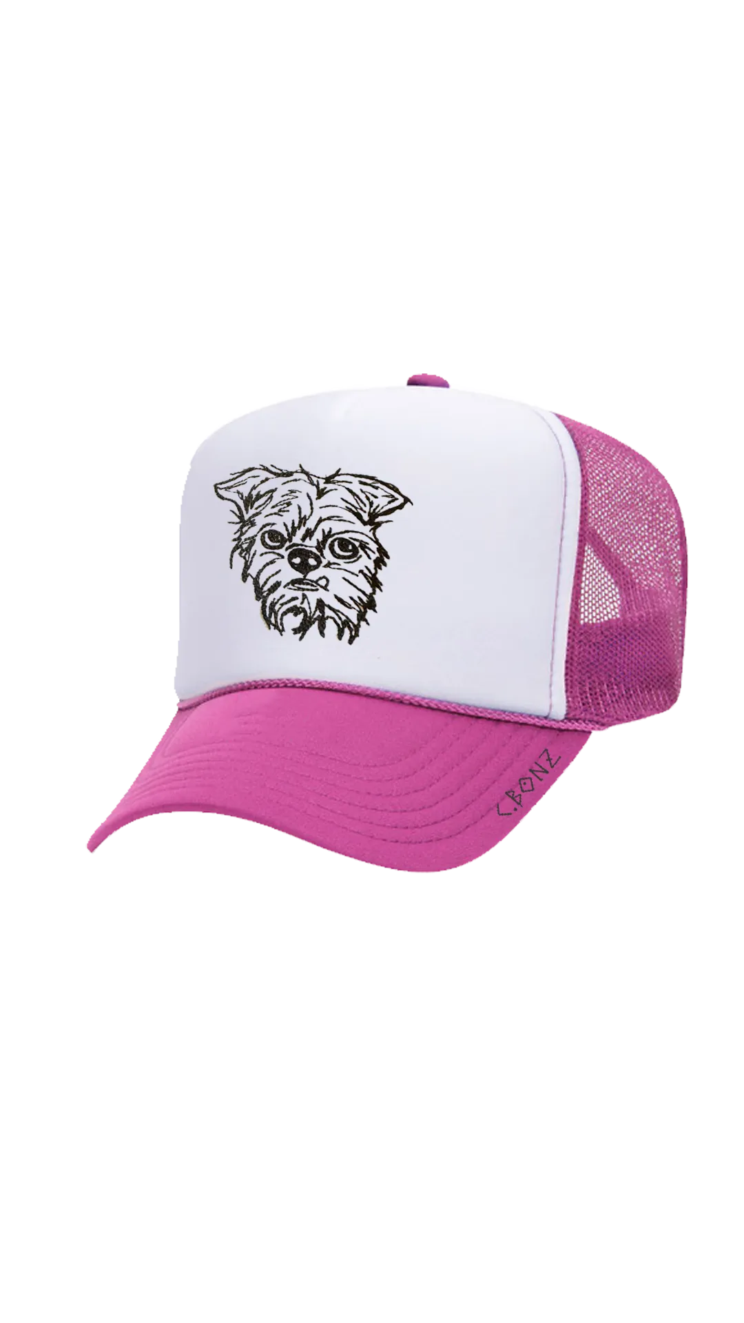 Custom Pet Portrait Trucker Hat
