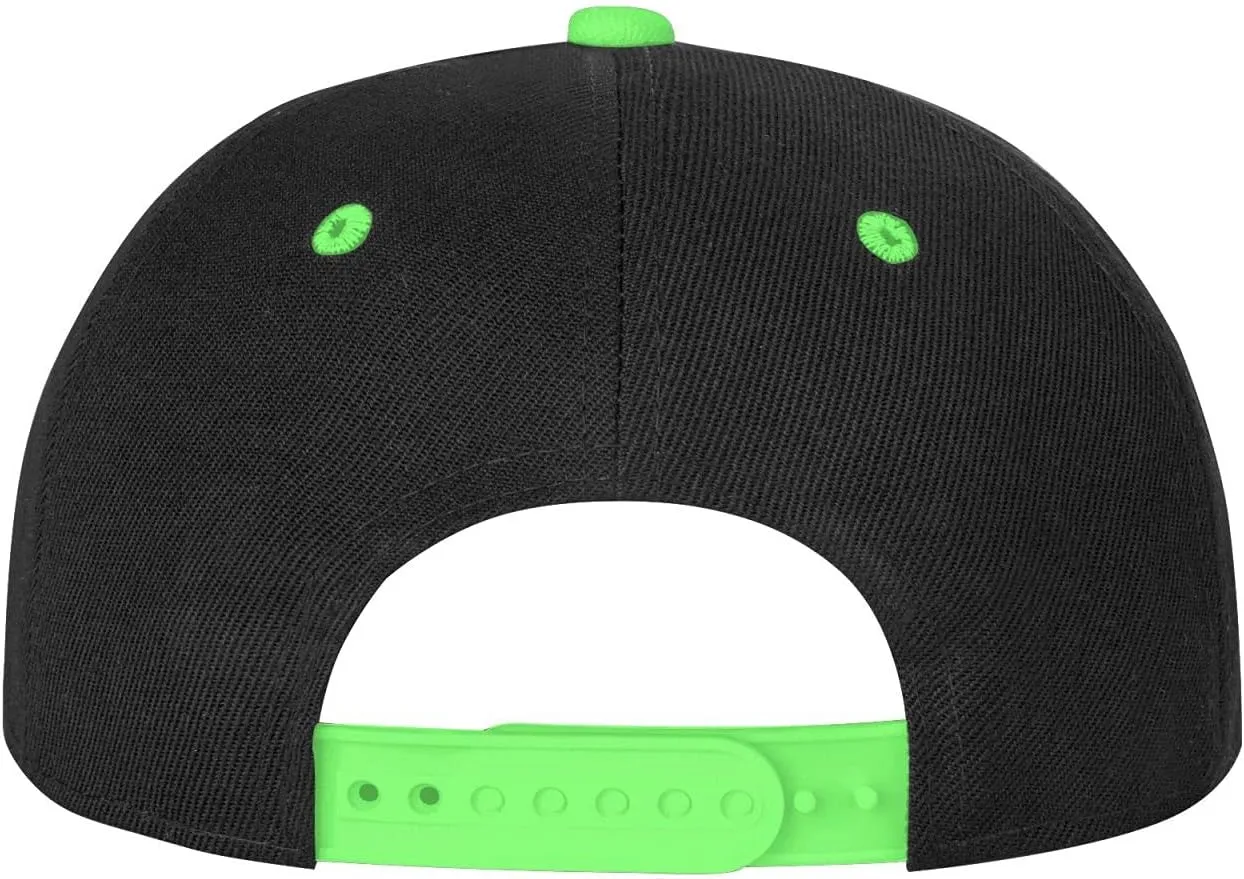 Custom Snapback Hats for Men Personalized Hip Hop Flat Bill Brim Baseball Cap Add Your Own Text Photo Logo
