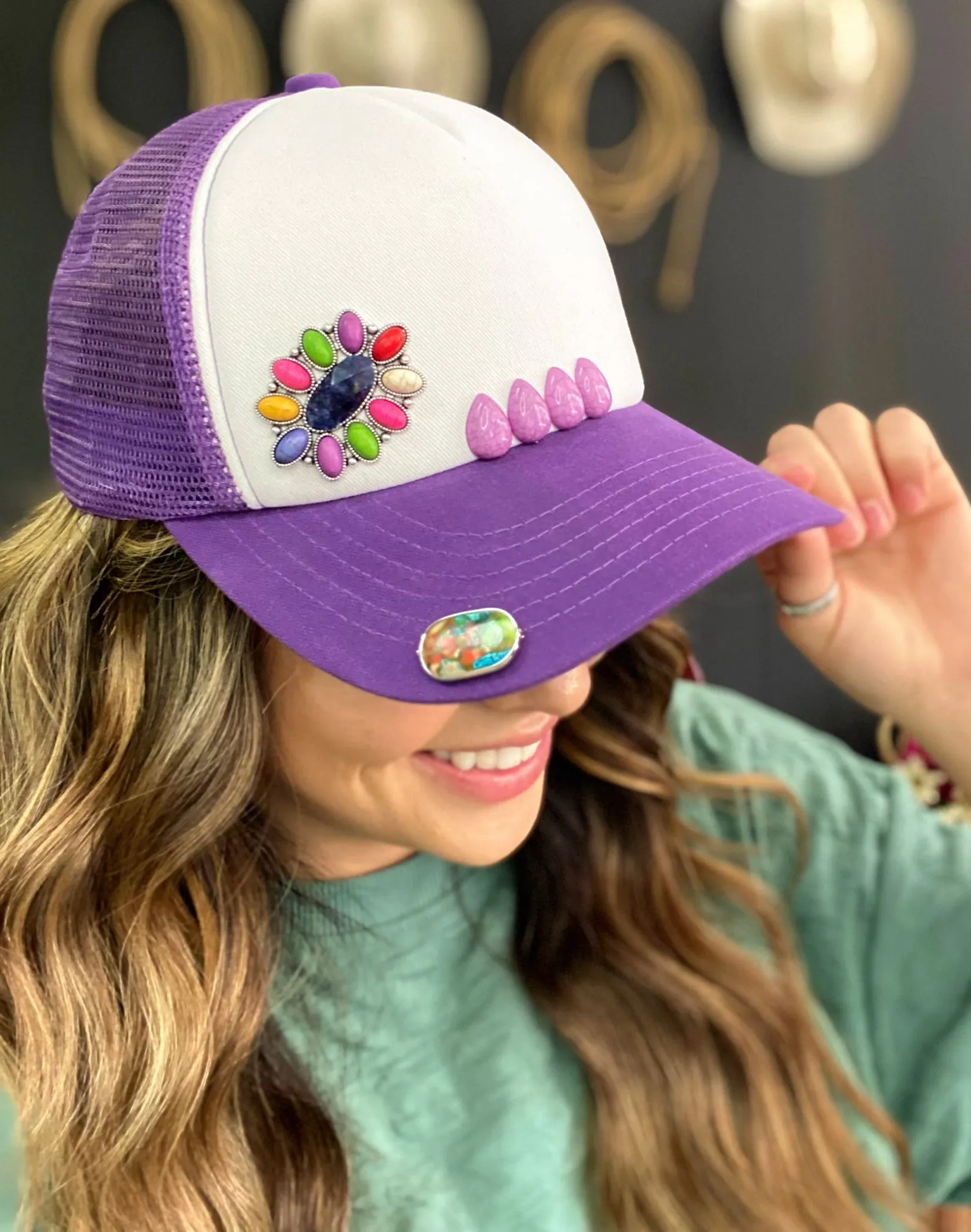 Customized Trucker Girl Cap - #15