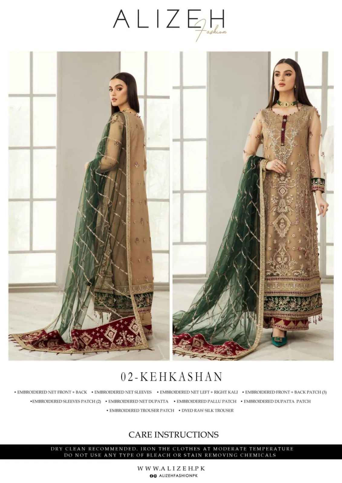 D02 KEHKSHAN - ALIZEH FORMALS CHIFFON