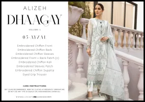 D05 AYZEL - ALIZEH FORMALS (DHAAGAY) CHIFFON