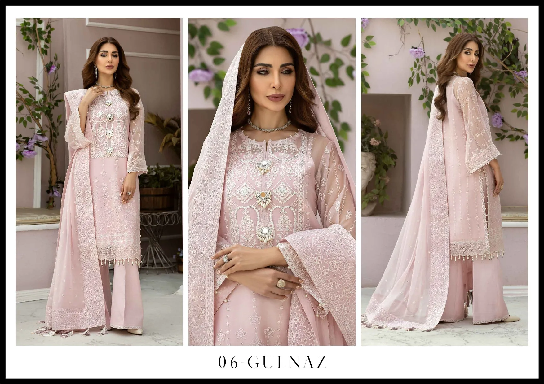 D06 GULNAZ - ALIZEH FORMALS (DHAAGAY) CHIFFON