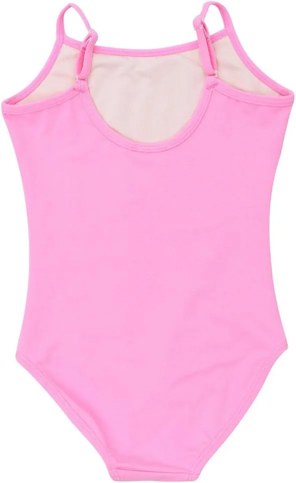 Dancina Leotard Camisole Adjustable Strap Ballet Gymnastic Front Lined Ages 2-10