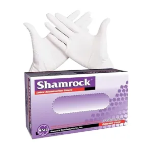 Disposable Gloves Shamrock - Latex Disposable Gloves 4.5 mil CKDLW4.5