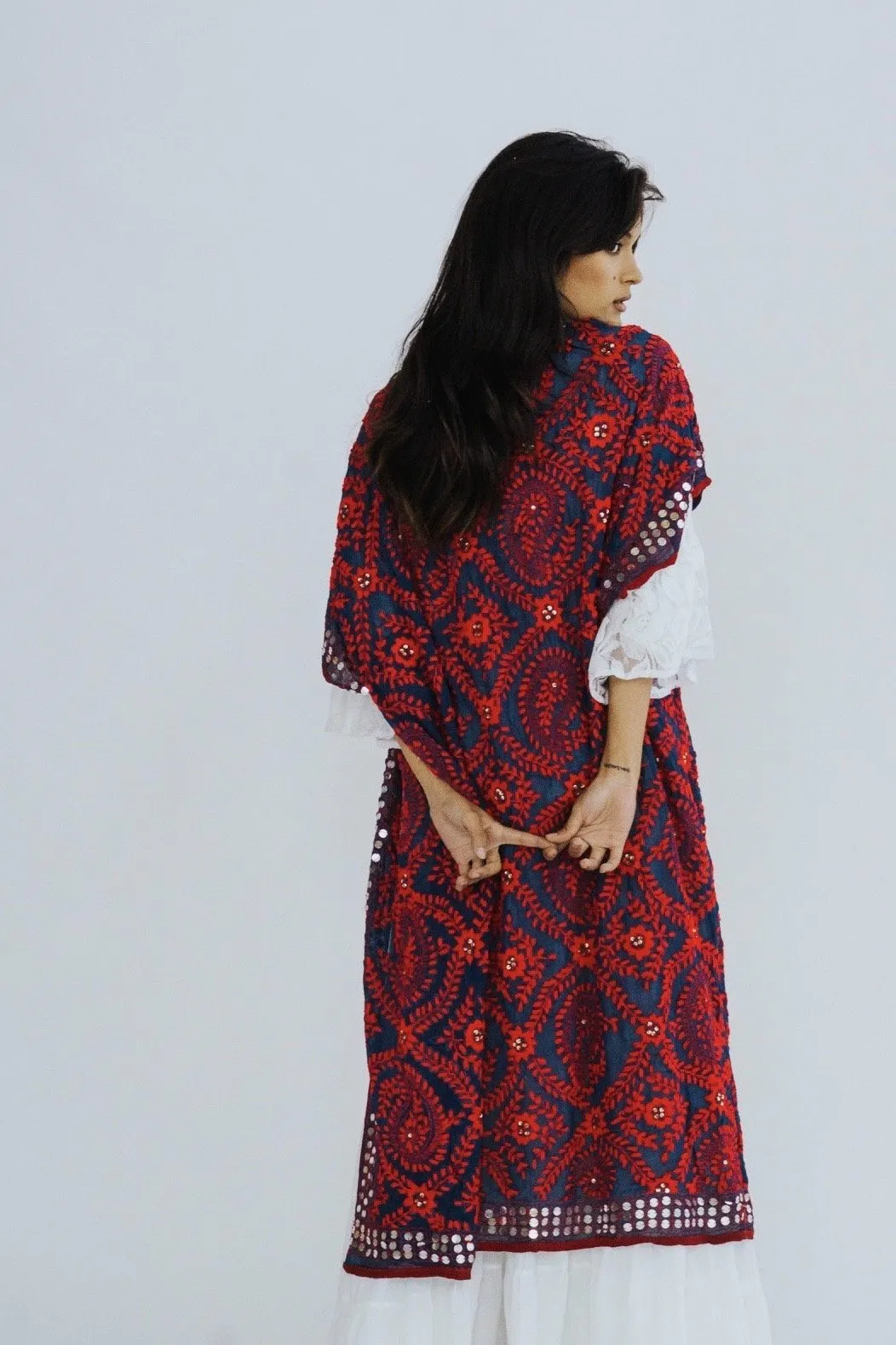 EMBROIDERED KAFTAN PILAR