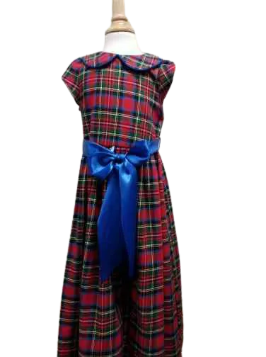 Empire Dress Plaid
