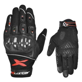 Exustar Motorcycle Gloves Red (E-MG223-RD)