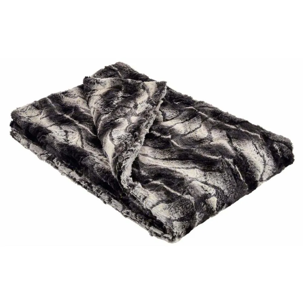 Faux Fur Throw Blanket