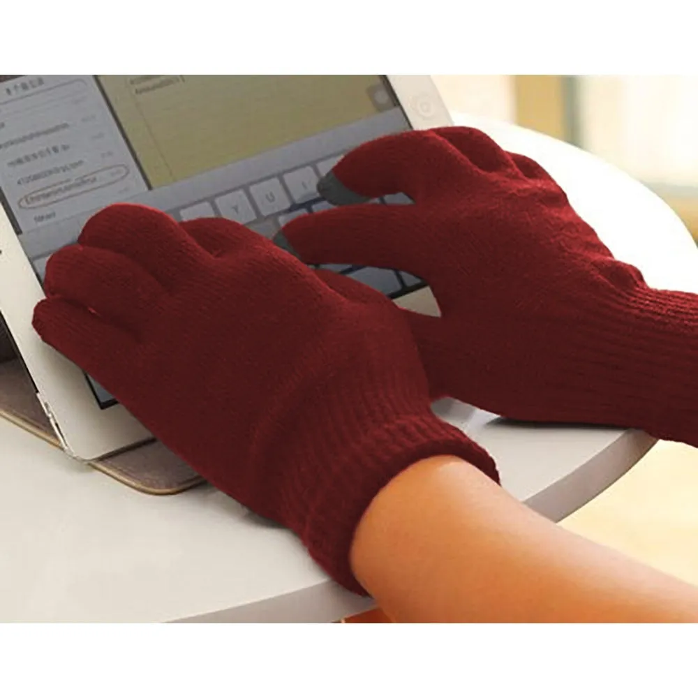 FLOSO Unisex Mens/Womens IPhone/iPad Mobile Touch Screen Winter Magic Gloves