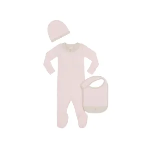 footie logo with hat - pink